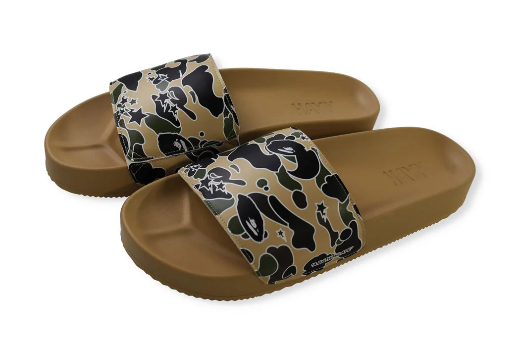Bape x Hayn Logo Pool Slide