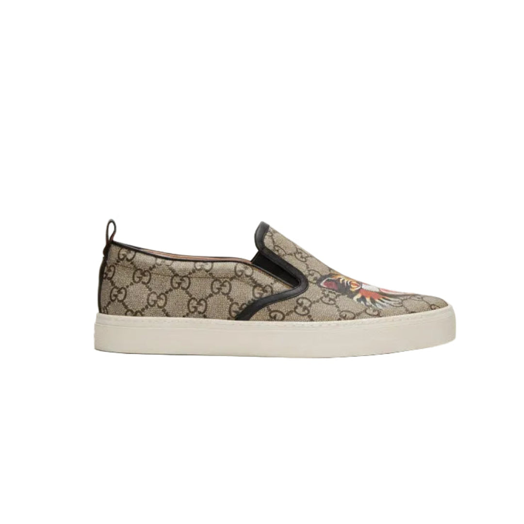 Gucci GG Supreme Slip-On 'Angry Cat'