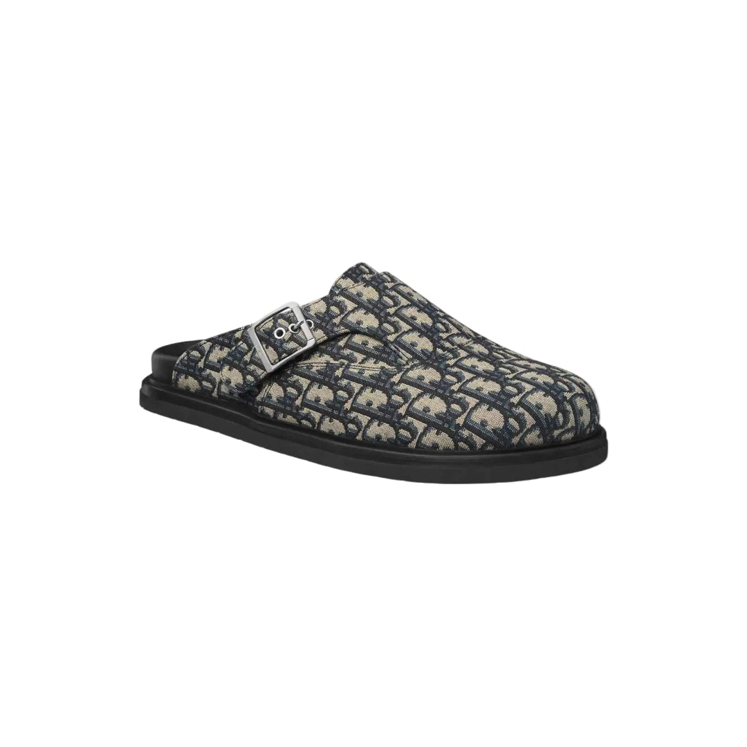 Dior Oblique Jacquard Mule Slide Sandal