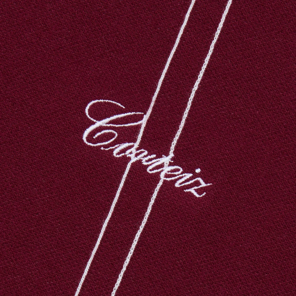 Corteiz Santi Knit Burgundy