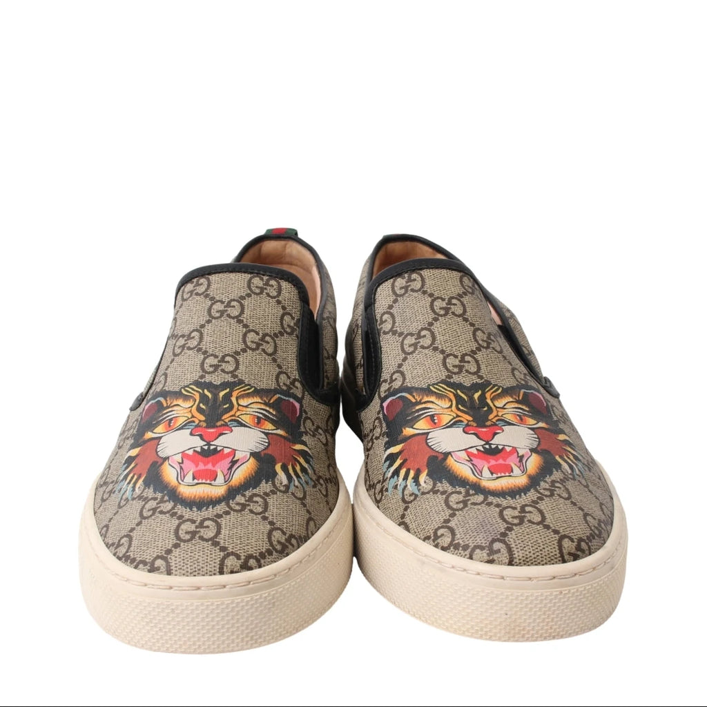Gucci GG Supreme Slip-On 'Angry Cat'