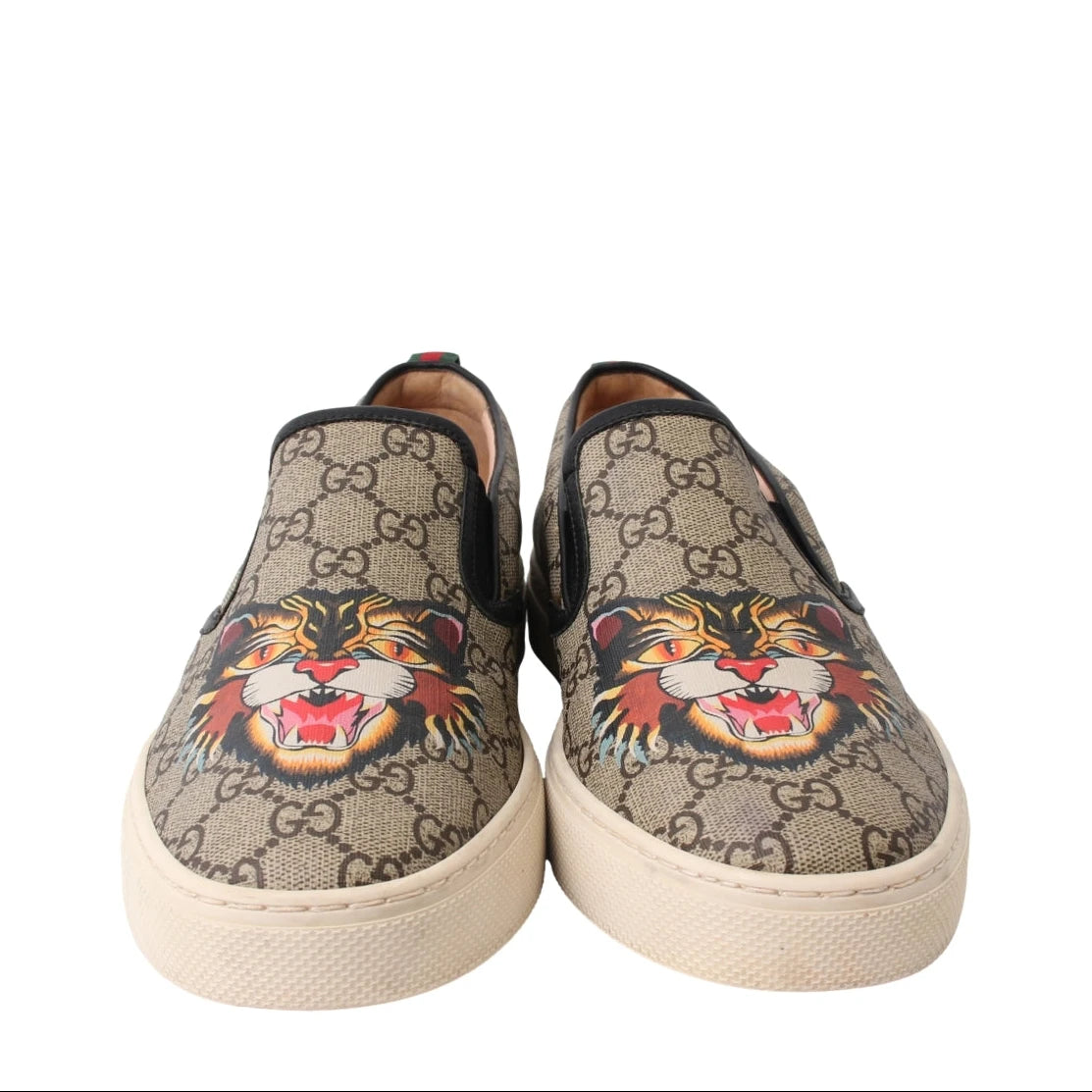Gucci GG Supreme Slip-On 'Angry Cat'