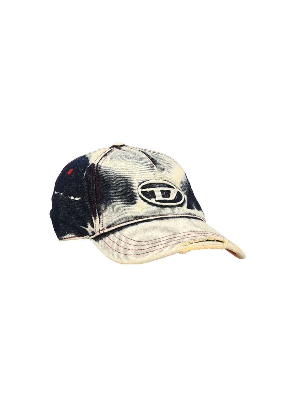 Diesel Washed Logo Patch Baseball Cap