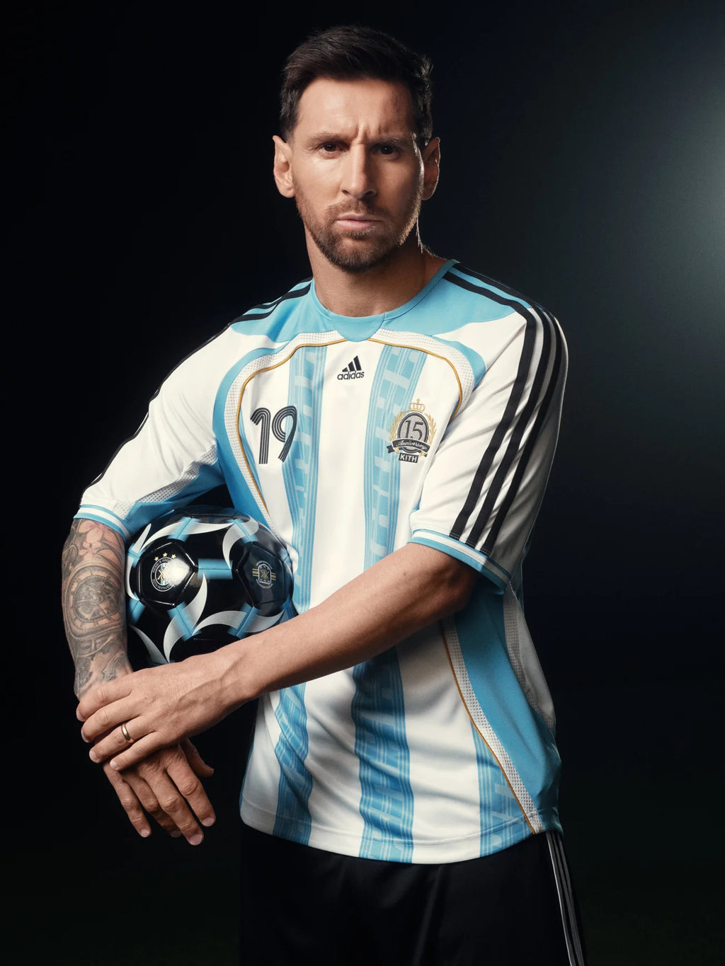 Kith & Adidas for Messi Argentina Jersey