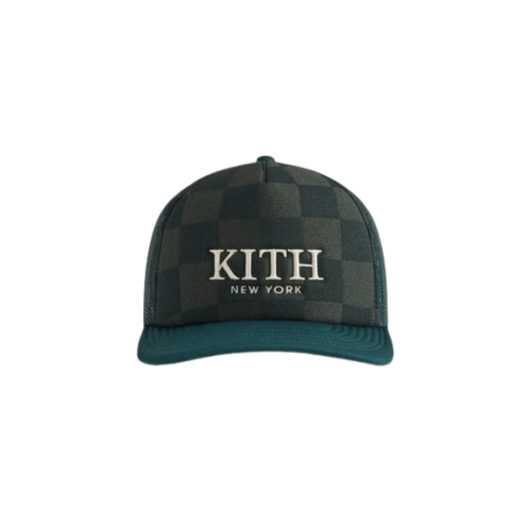Kith Checkerboard Double Weave Nolan Trucker Hat