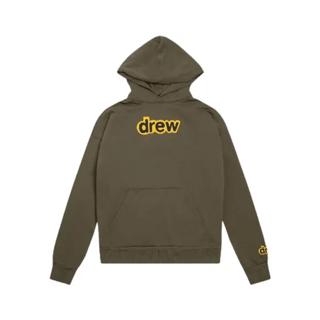 drew house secret hoodie midnight olive
