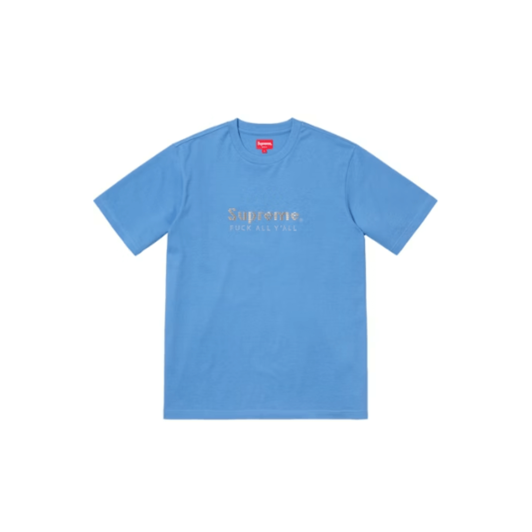 Supreme Gold Bars Tee Columbia Blue