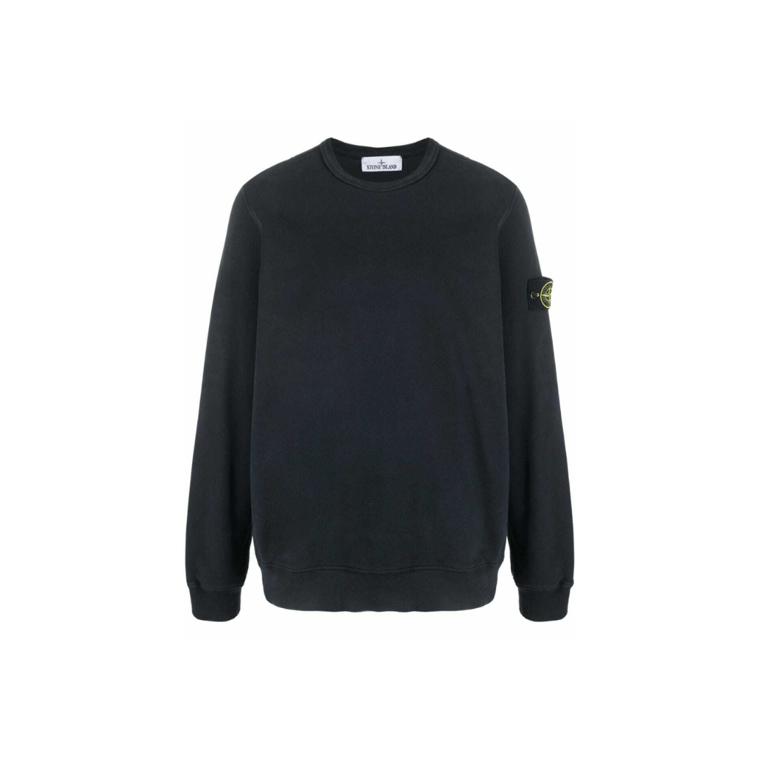 Stone Island Sweatshirt With Logo Patch (Via Shipping Only)