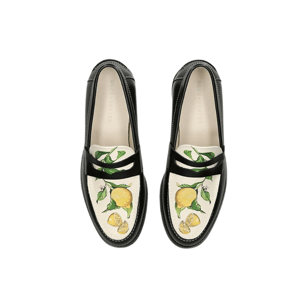Duke + Dexter Lemon Penny Loafer