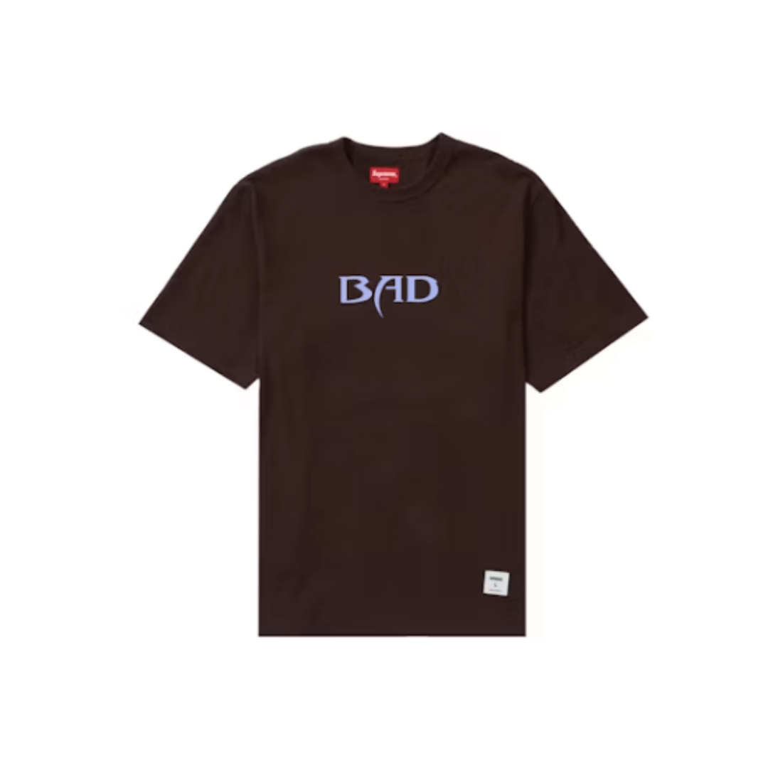 Supreme Bad S/S Top Dark Brown