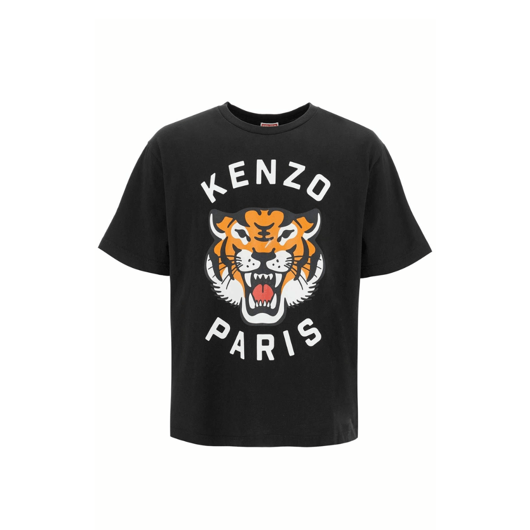 Kenzo lucky tiger oversized t-shirt Black