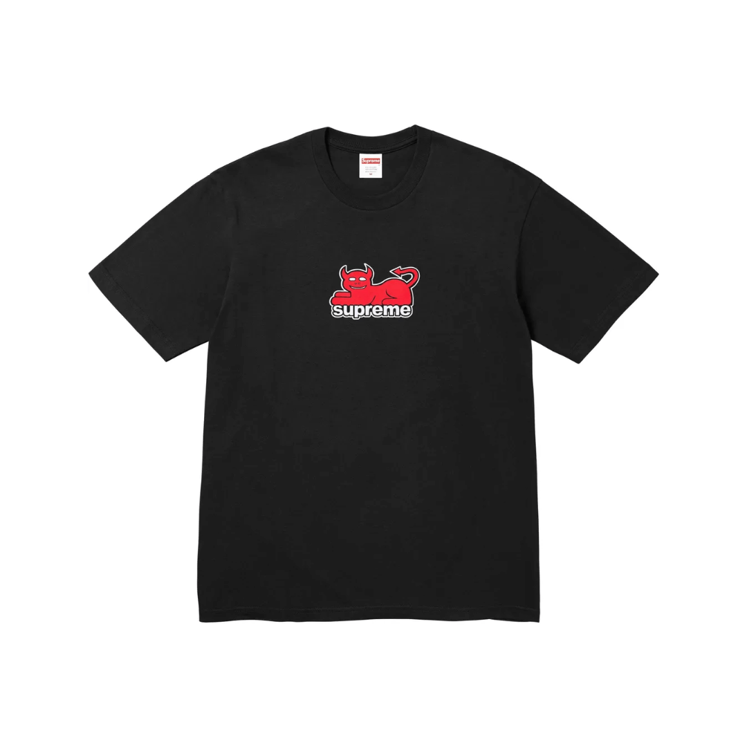 Supreme Toy Machine Devil Cat Tee - Black