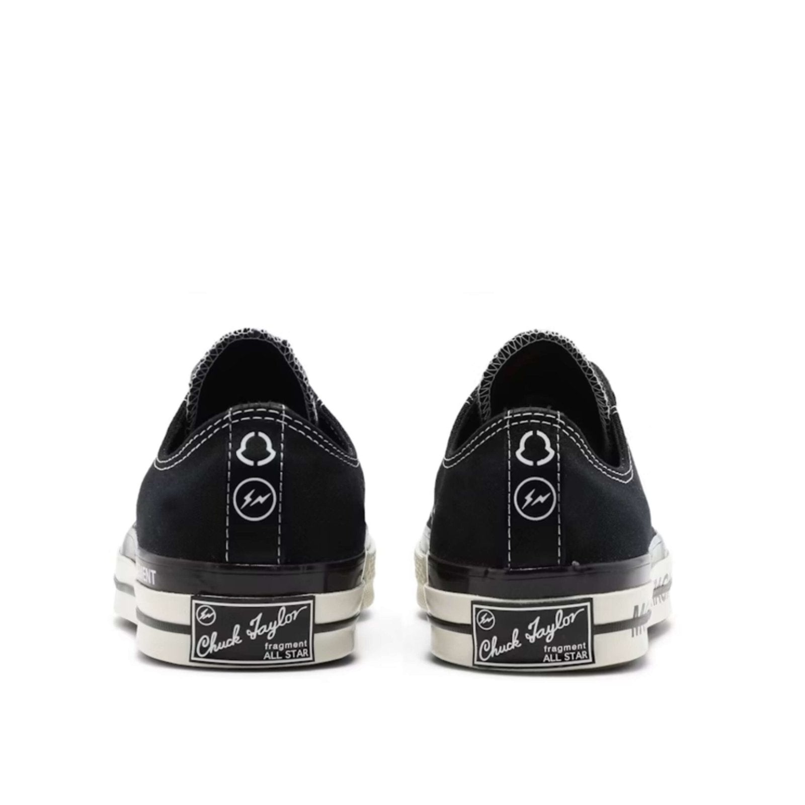 Fragment Design x Moncler x Converse Chuck 70 Low Black