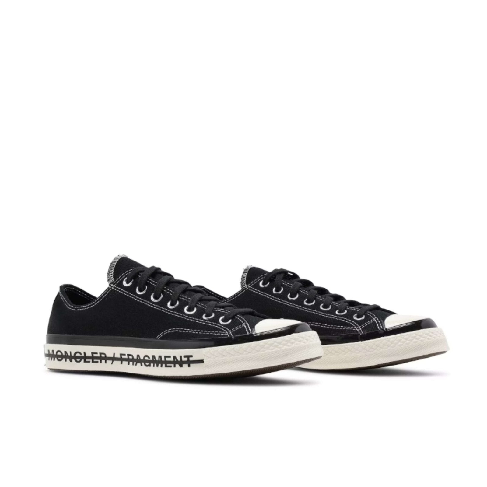 Fragment Design x Moncler x Converse Chuck 70 Low Black
