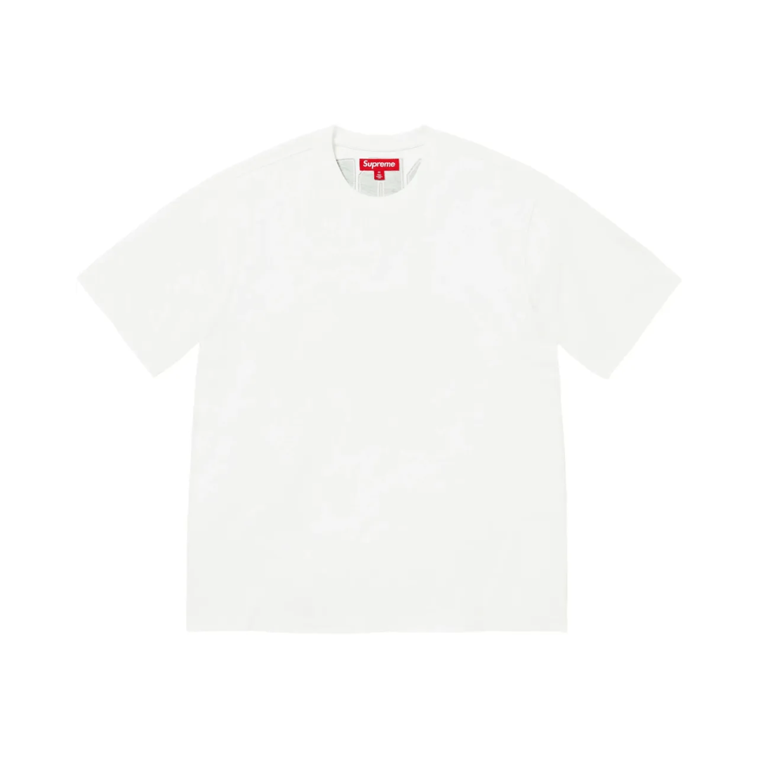 Supreme Cracked Back S/S Top - White