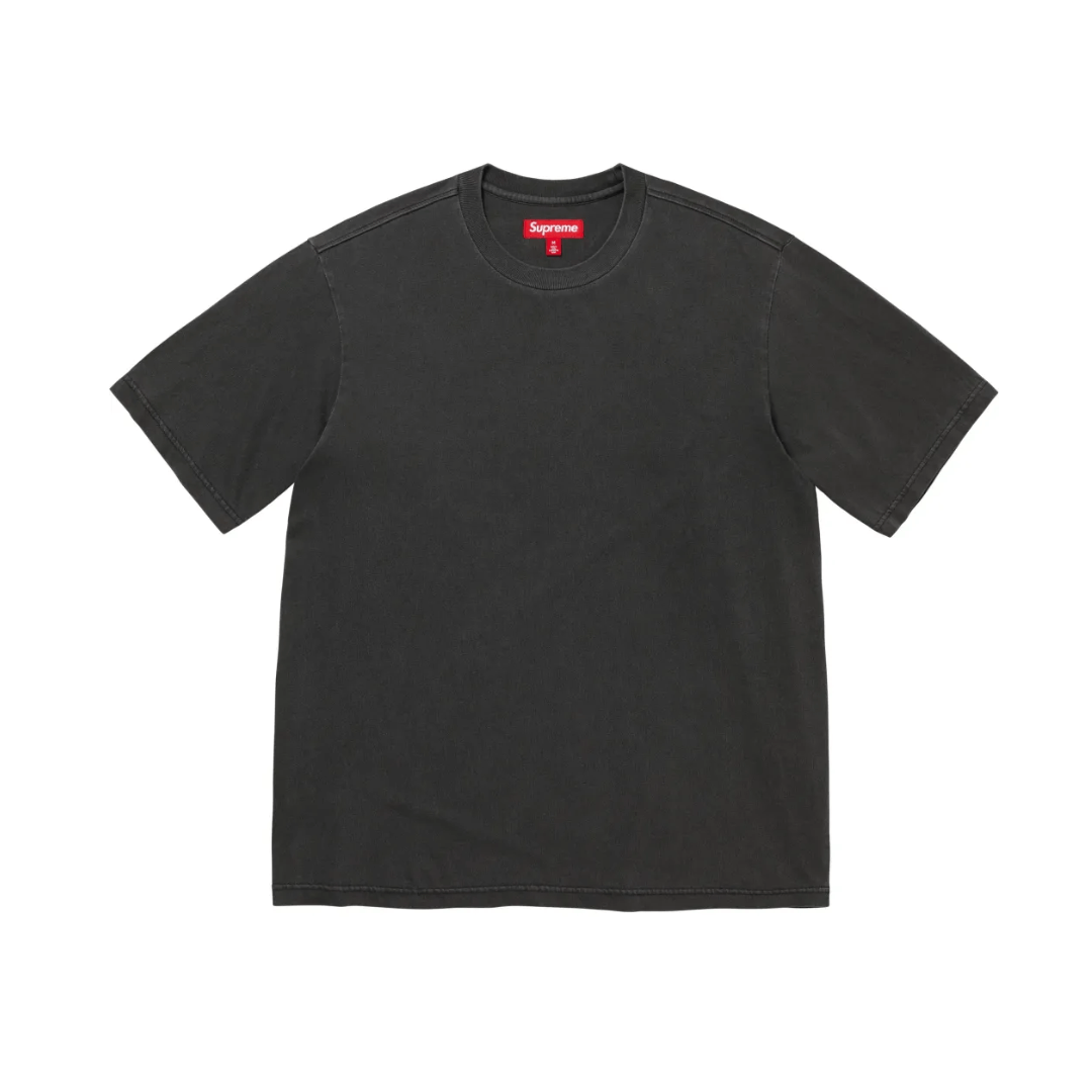 Supreme Cracked Back S/S Top - Black