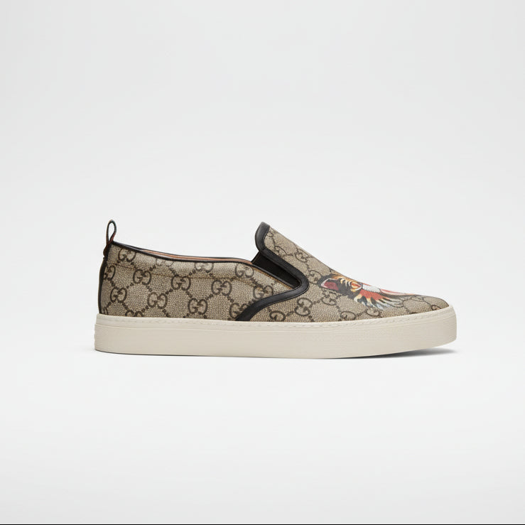 Gucci GG Supreme Slip-On 'Angry Cat'