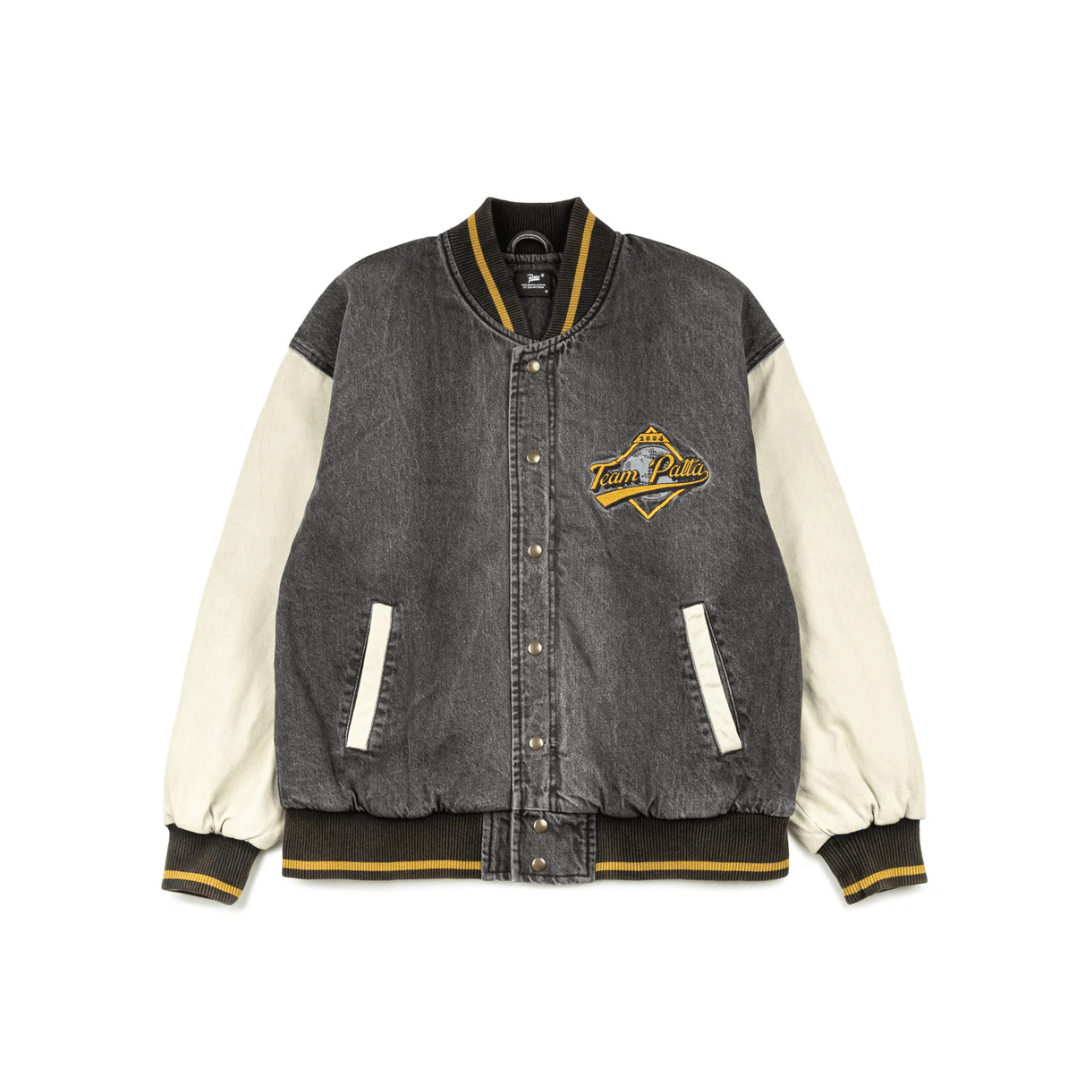 Patta Homerun Denim Varsity Jacket SS25