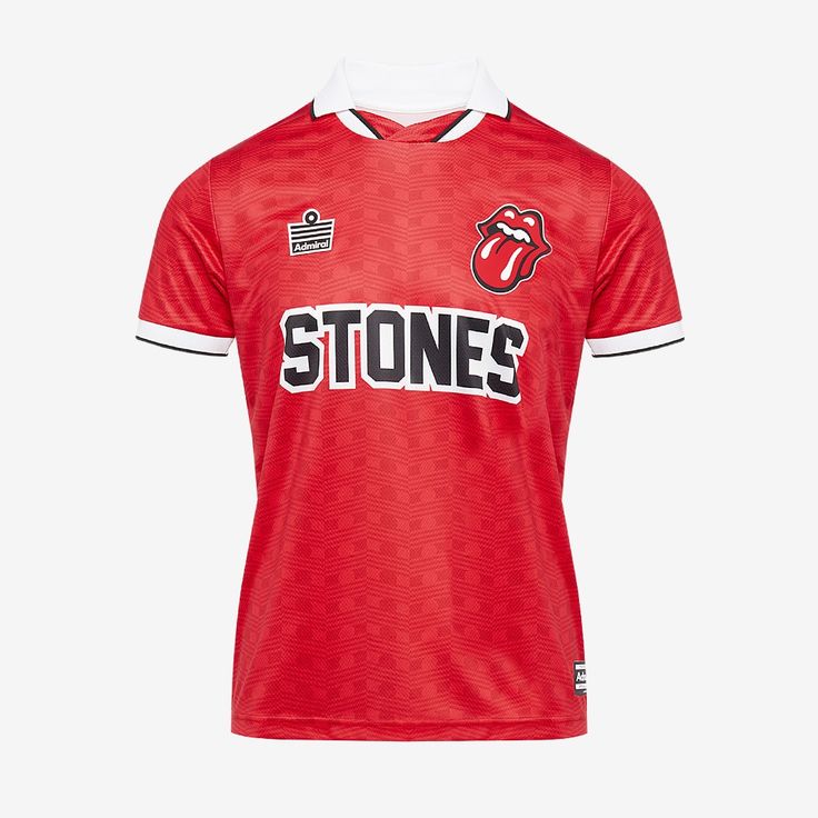 Rolling Stones x Admiral x England World Club Jersey