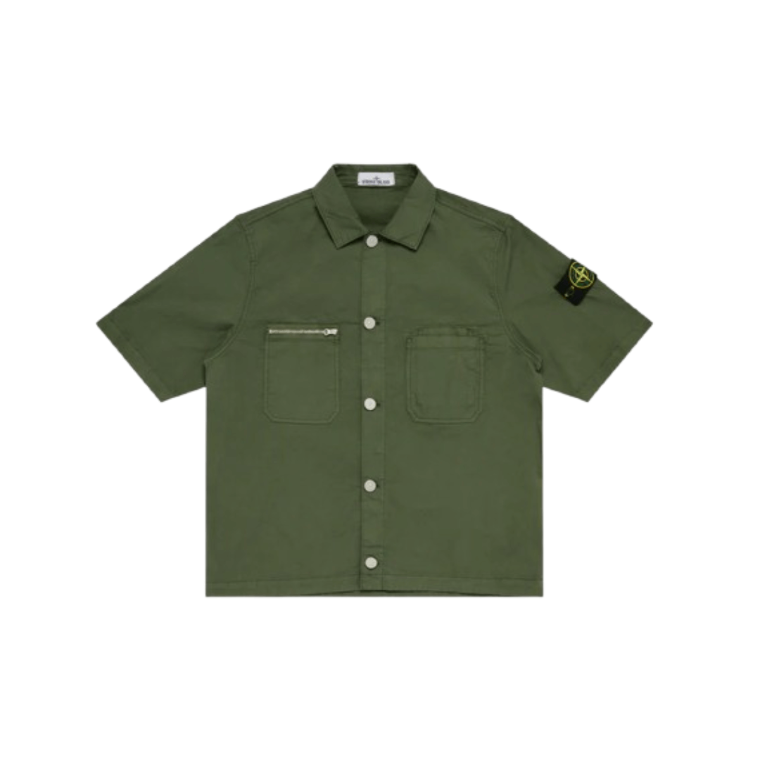 Stone Island Men's Short Sleeve Shirt Musk (Via Shipping Only)