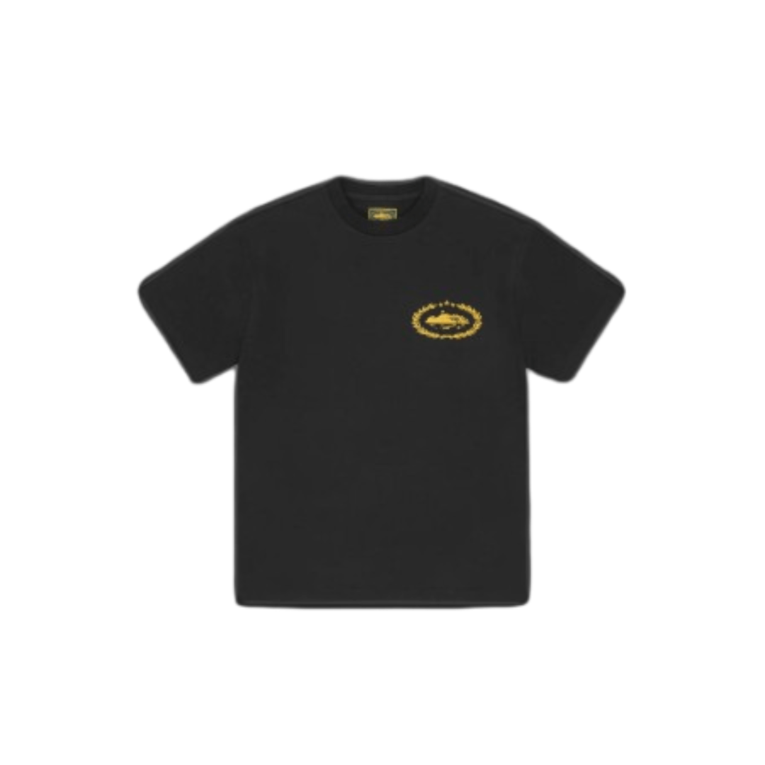 Corteiz Royale Heavyweight Tee Black/Yellow