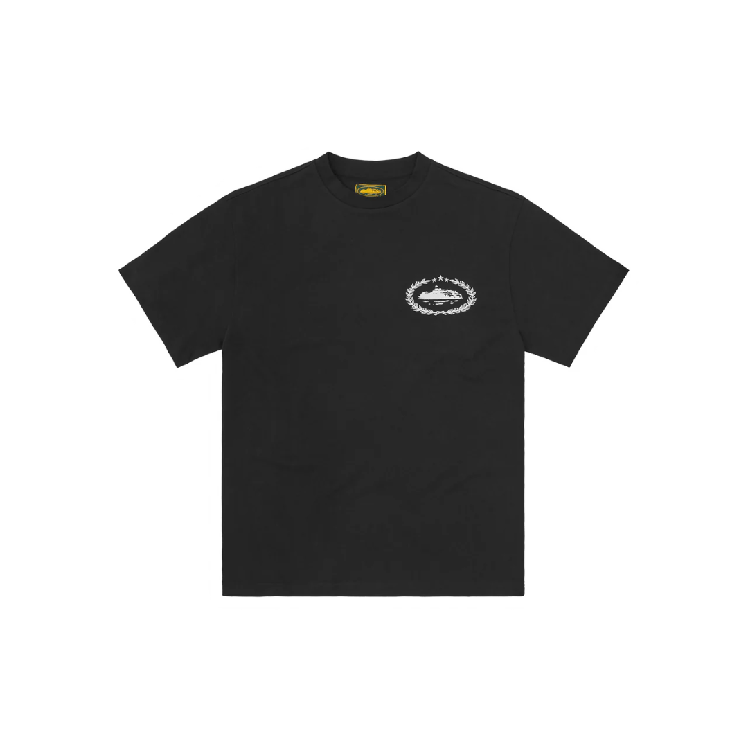 Corteiz Royale Heavyweight Tee White/Black