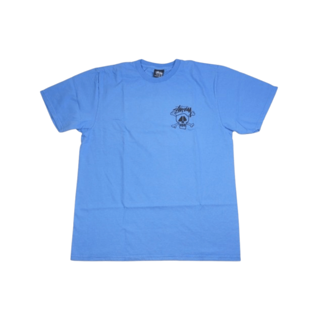 Stussy Bones Tee Pigment Dyed Blue