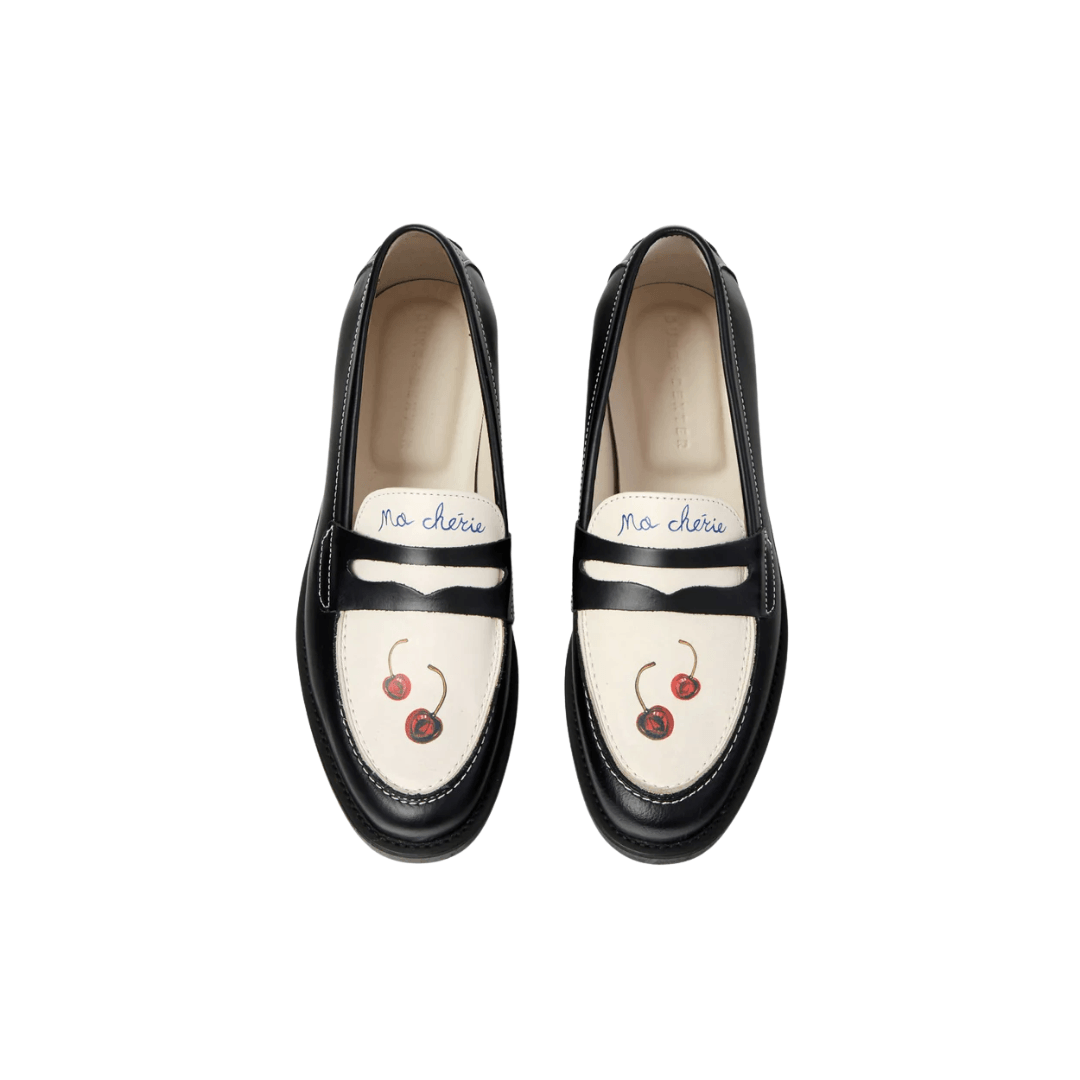 Duke + Dexter Cherry Penny Loafer