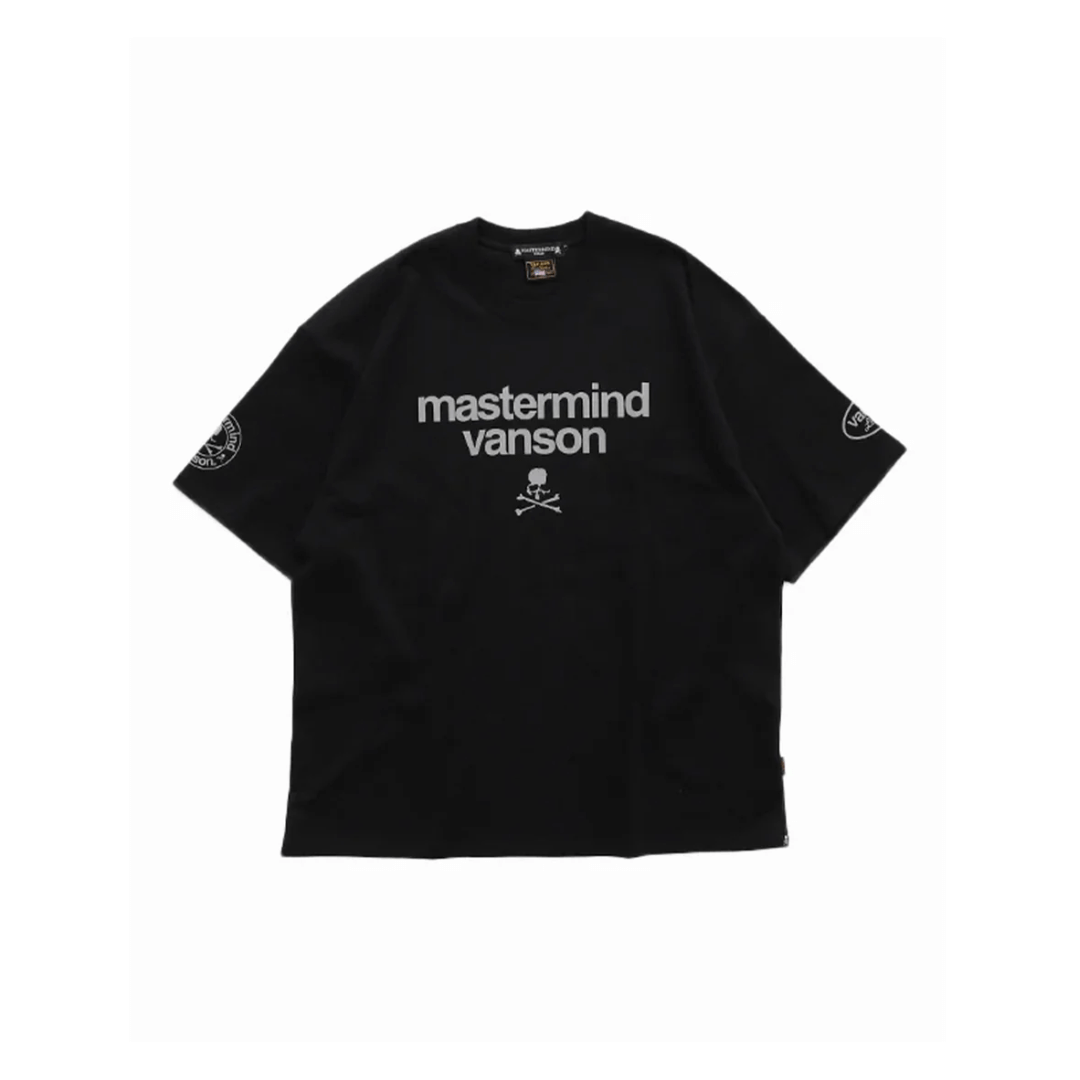 Mastermind World x Vanson Bone Tee Black (FW24)