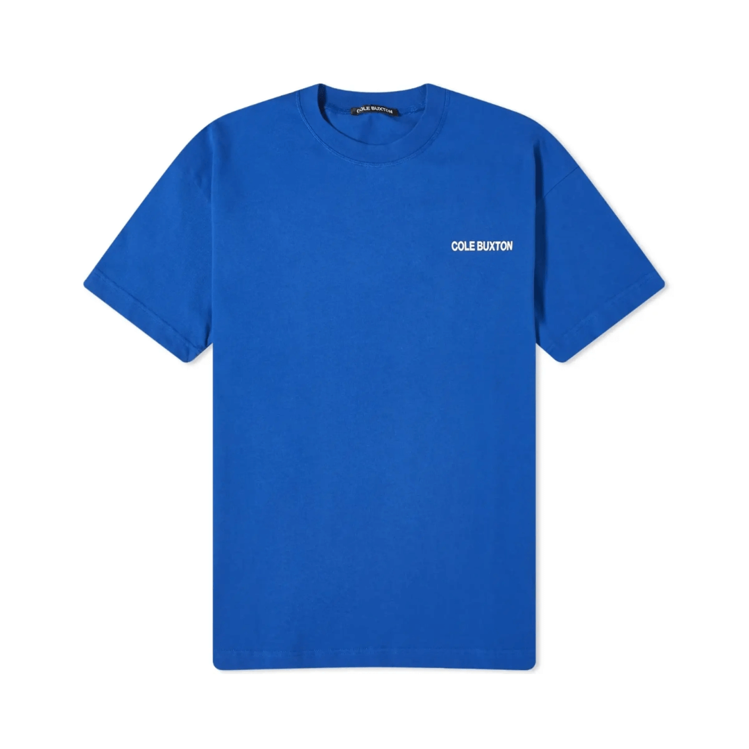 Cole Buxton Sportswear T-Shirt Cobalt Blue