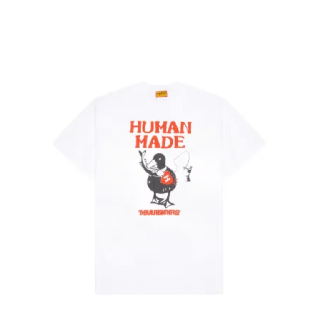Human Made duck-print crew-neck T-shirt