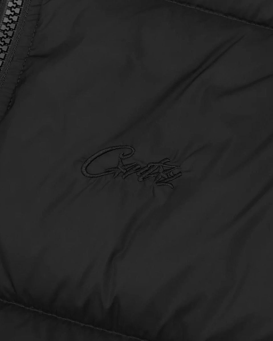 Corteiz Puffer Bolo Down Jacket Black