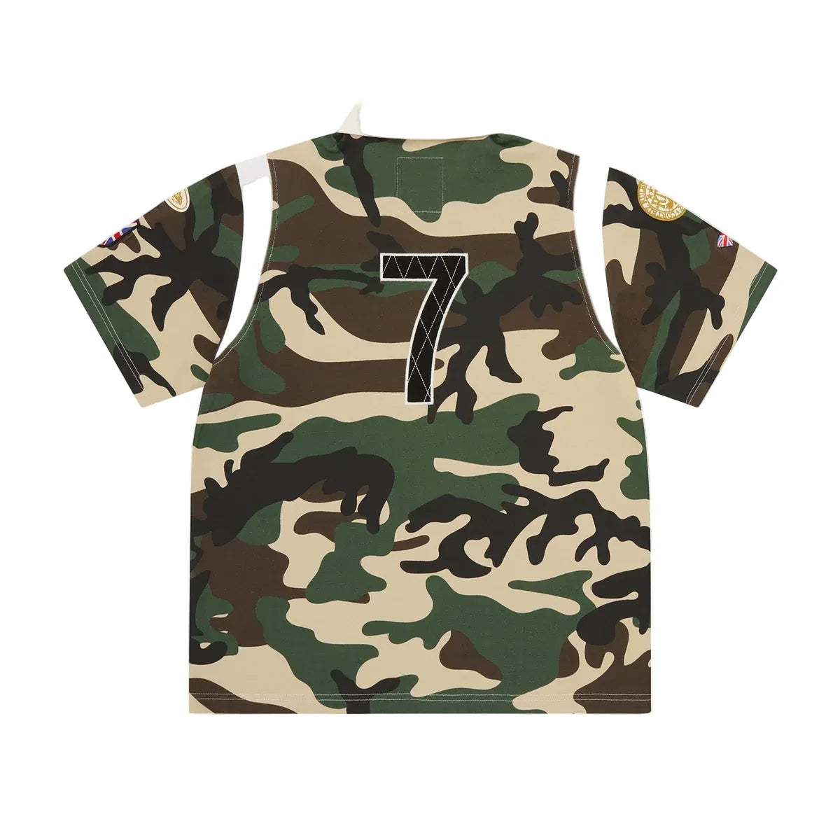 Corteiz Alpine Polo Shirt RSLM Black Camo