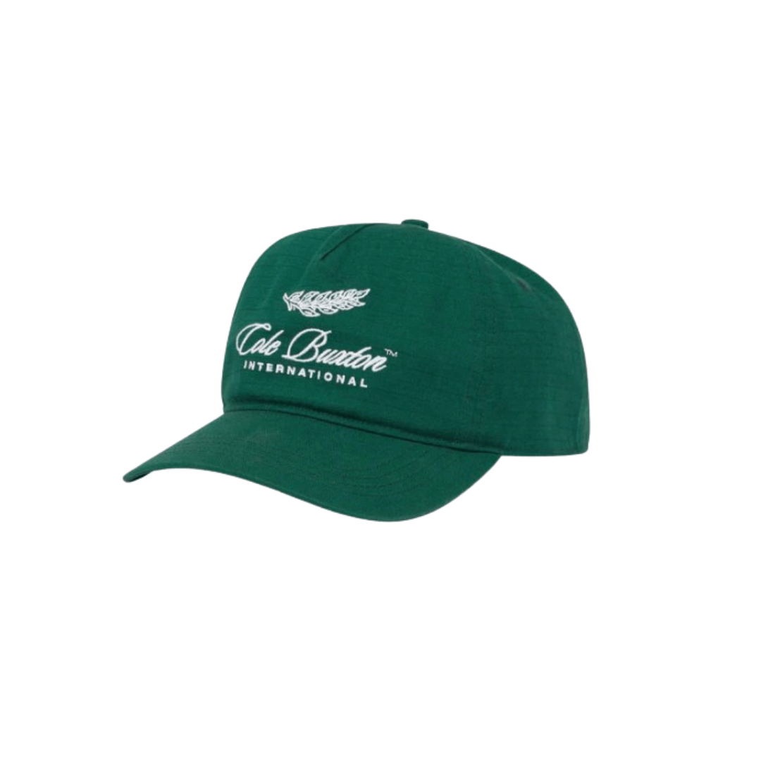 Cole Buxton International Baseball Cap Forest Green