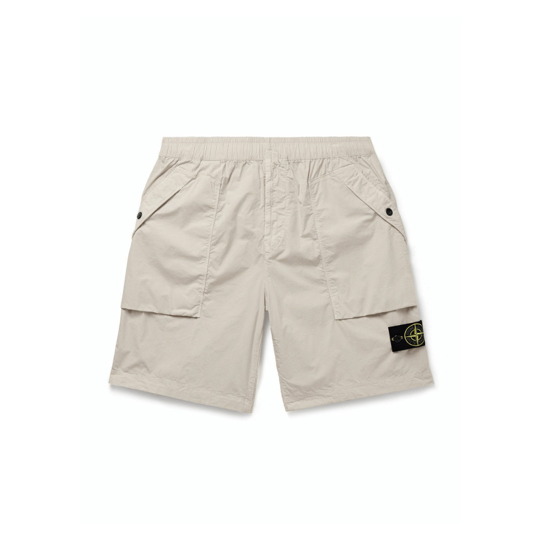 Stone Island Cotton Tela Cargo Shorts - Neutrals (Via Shipping Only)