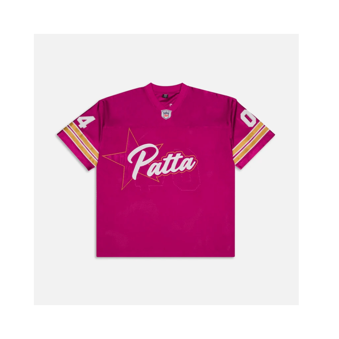 Patta All Star Football Jersey (Fuchsia Red)