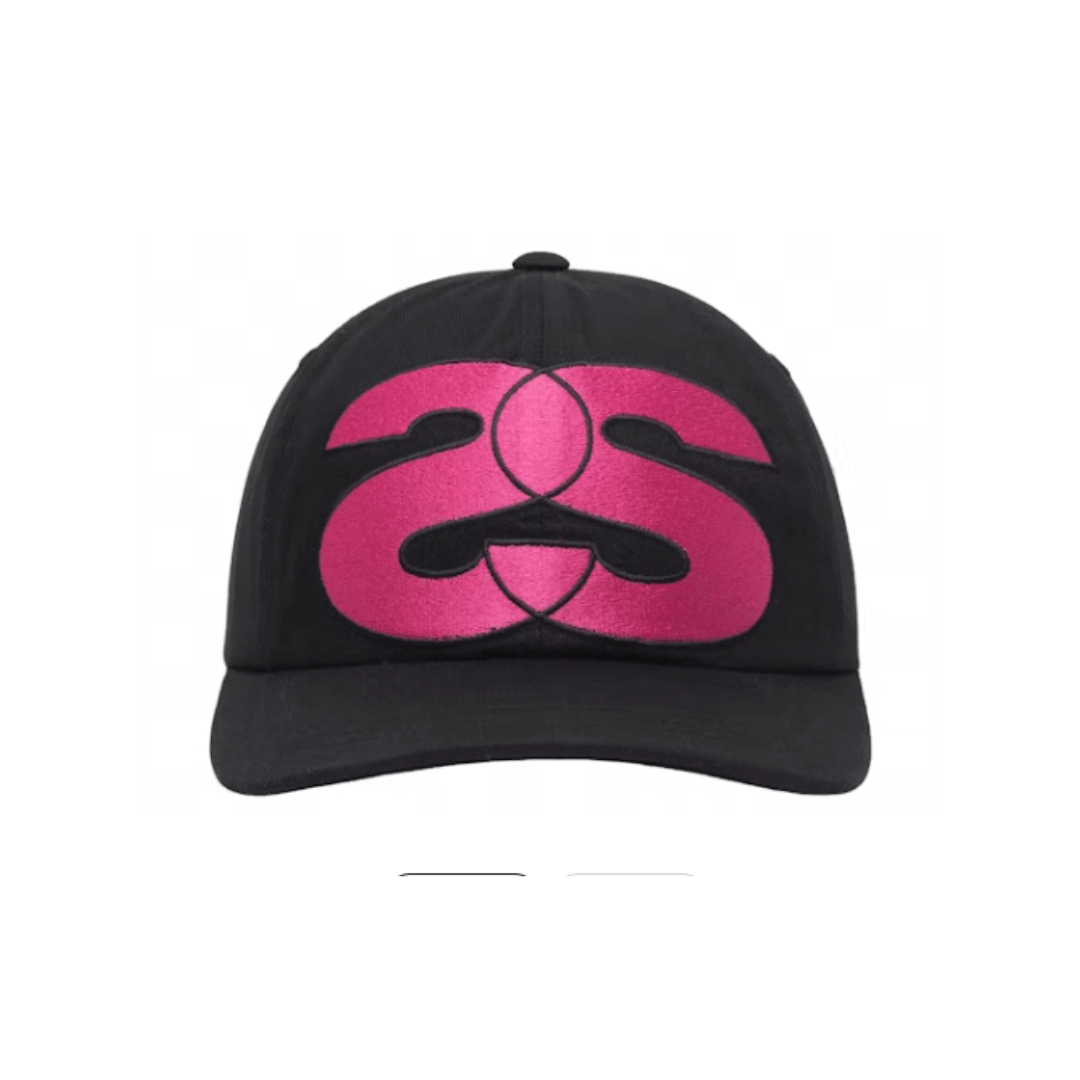 Stussy Low Pro Big SS Snapback Black