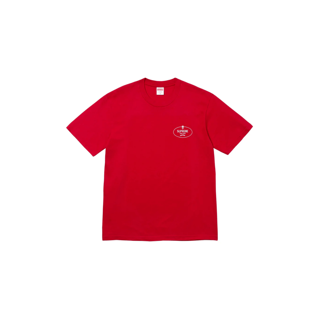 Supreme Crest Tee Red (FW24)
