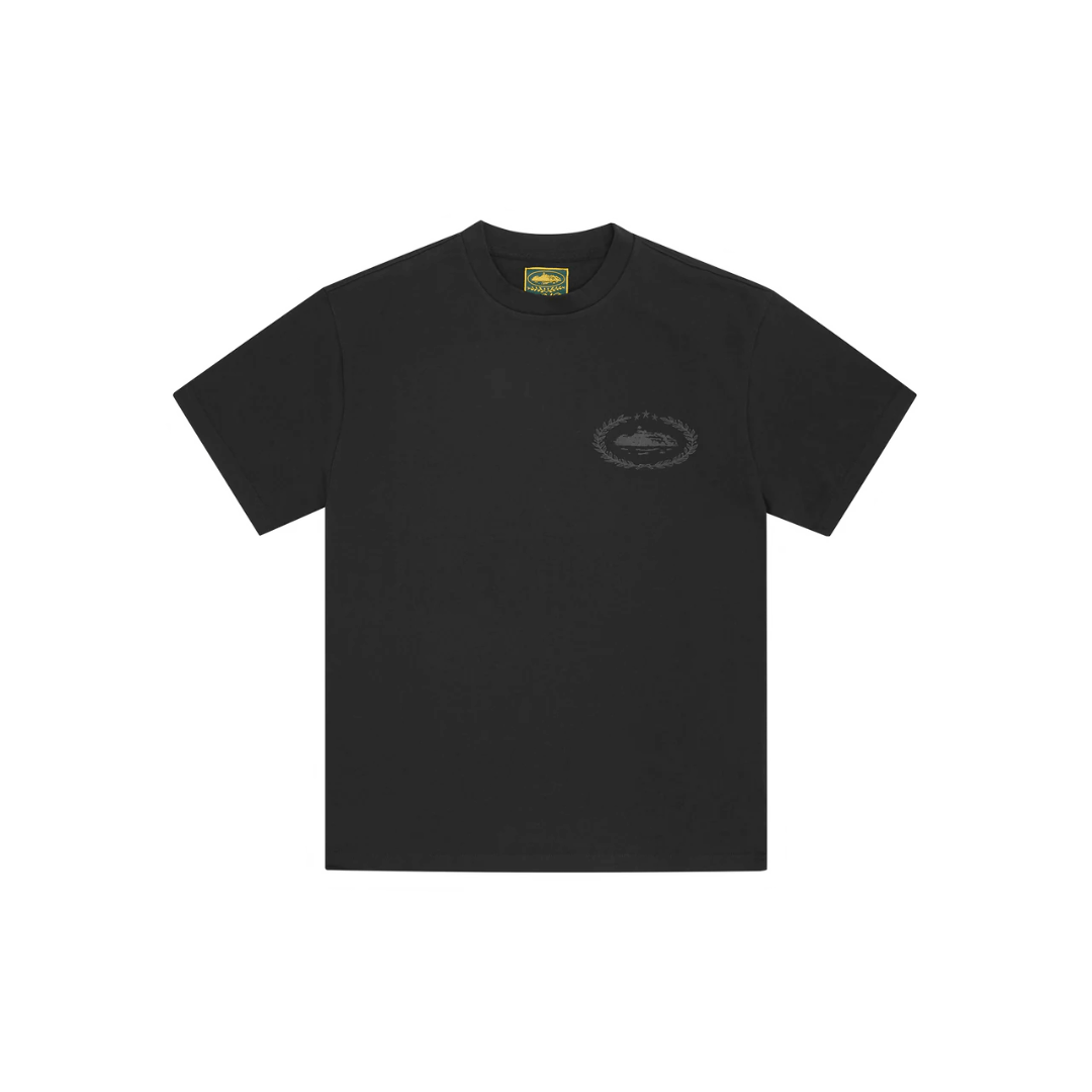 Corteiz Royale Heavyweight Tee Black/Black