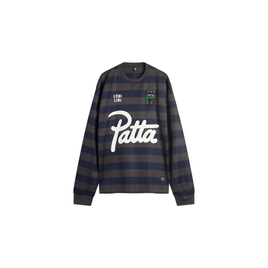 Patta Striped L/S Football Jersey