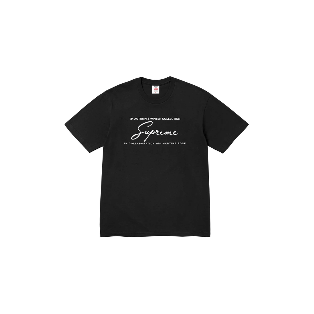 Supreme Martine Rose Tee Black (FW24)