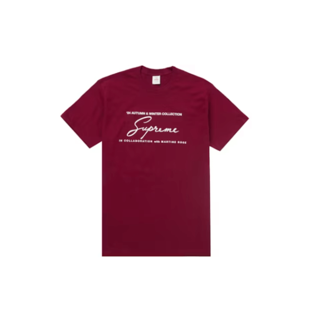 Supreme Martine Rose Tee Cardinal