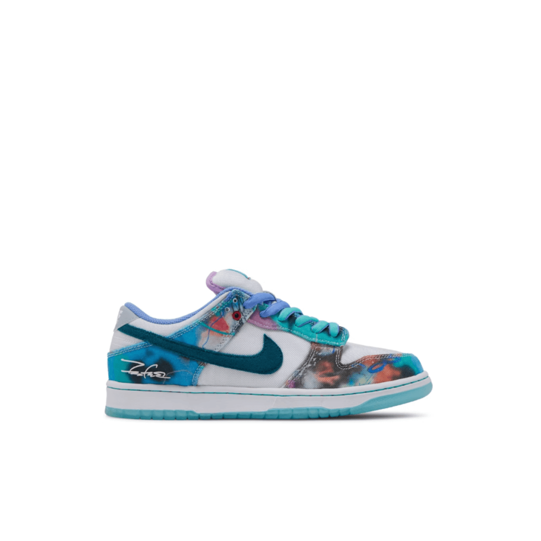 Futura Laboratories x Nike Dunk Low SB 'Bleached Aqua'
