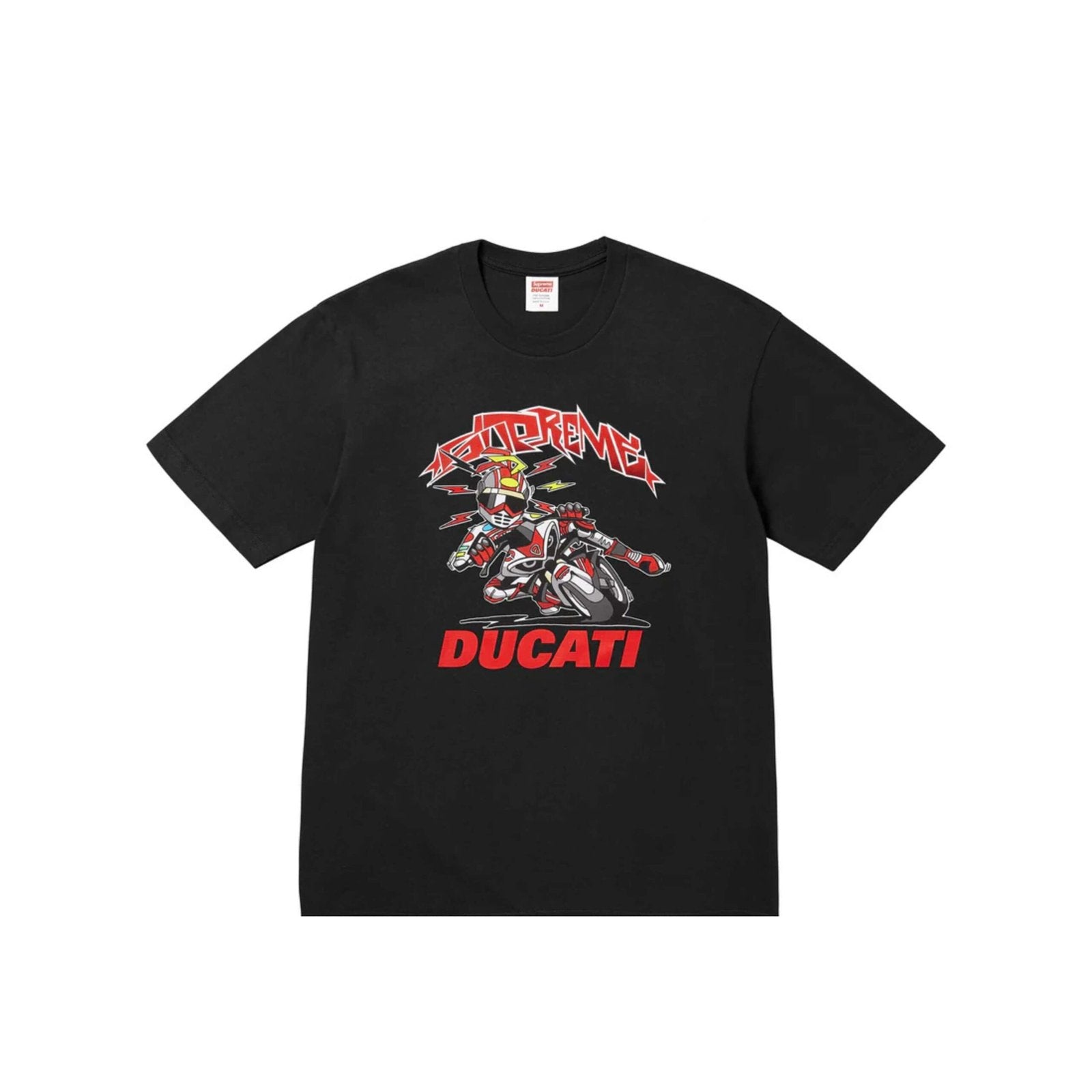 Supreme x Ducati Bike Tee Black