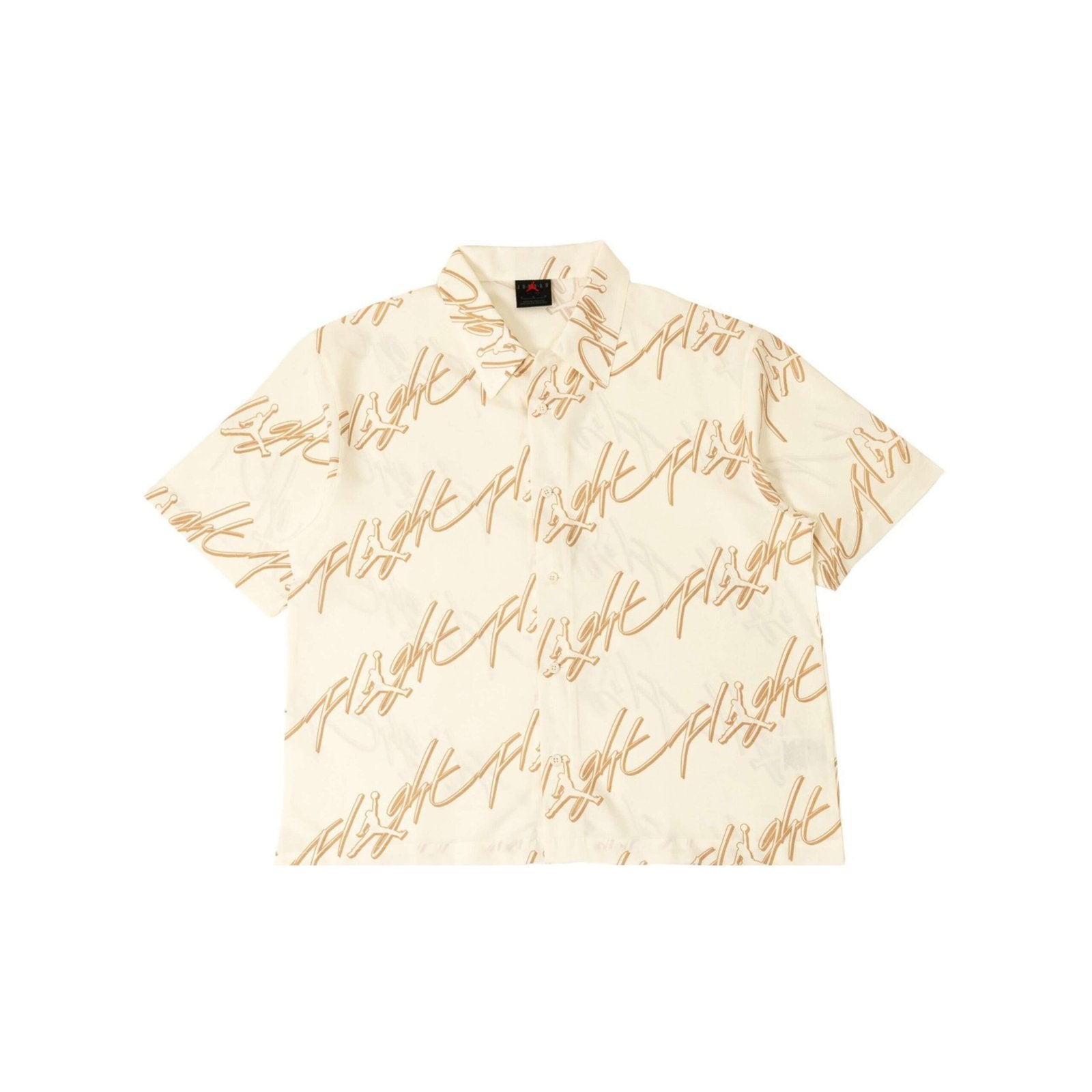 Jordan Flight Logo All Over Button Up Shirt