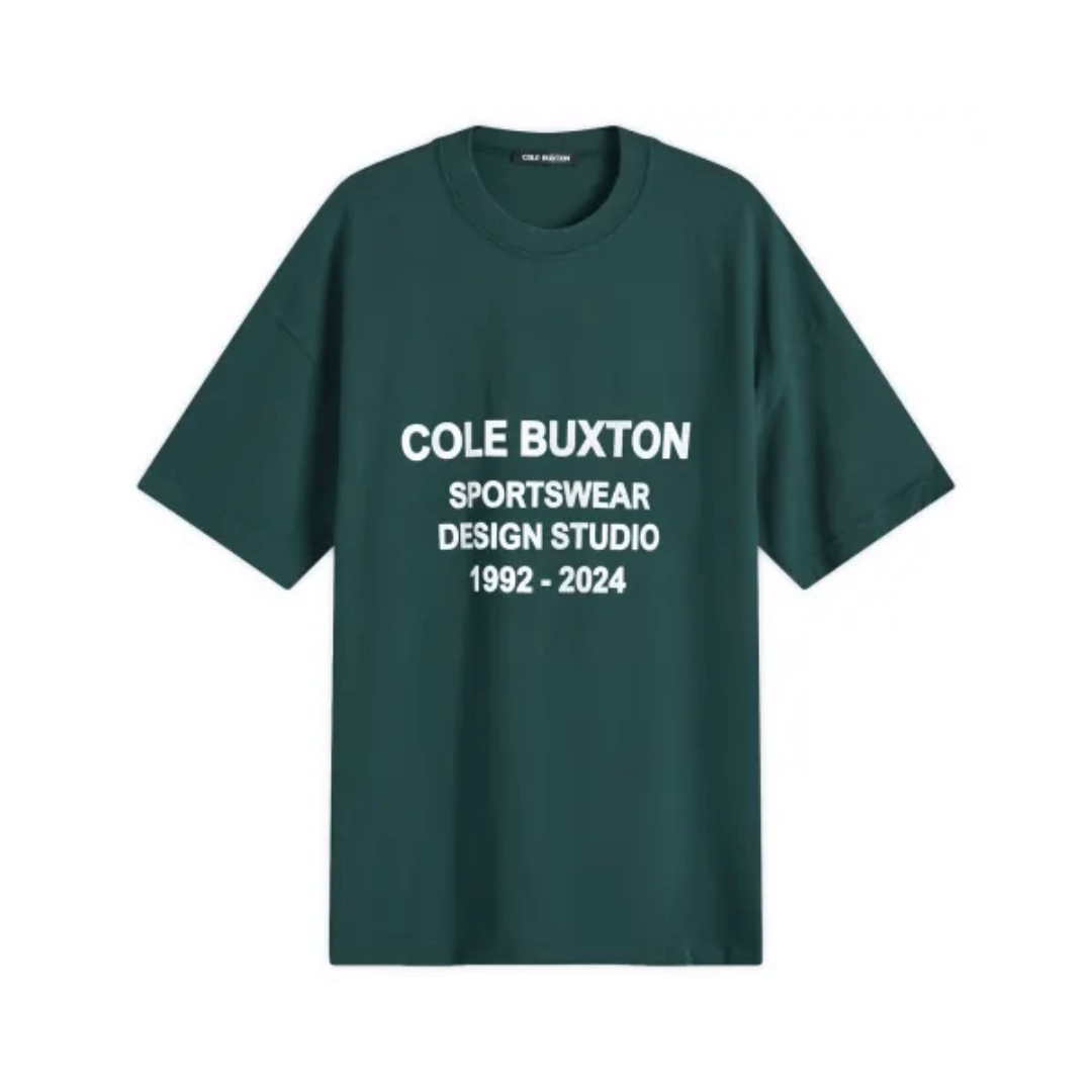 Cole Buxton Design Studios T-Shirt Forest Green