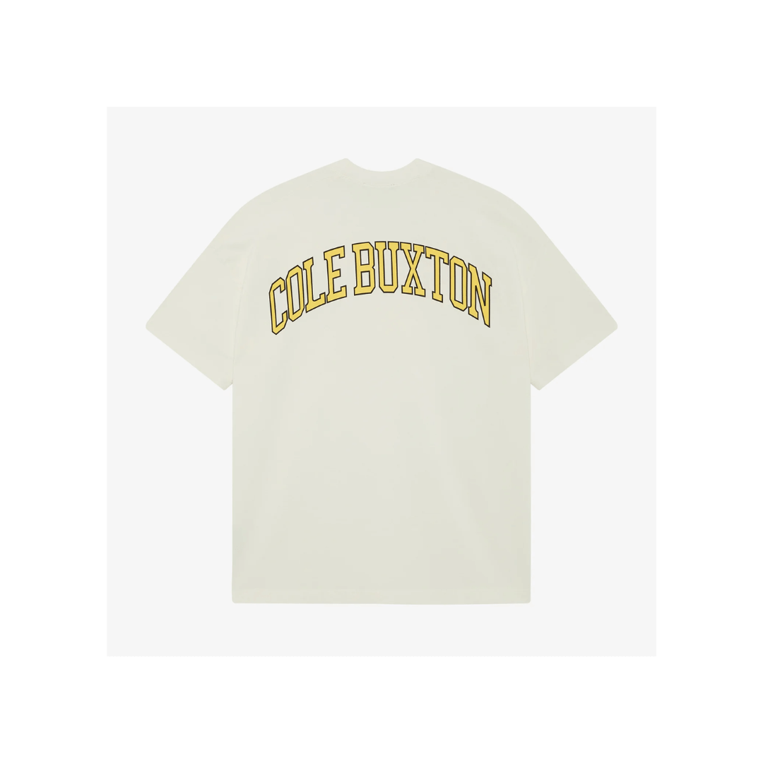 Cole Buxton Yellow Arc T-shirt