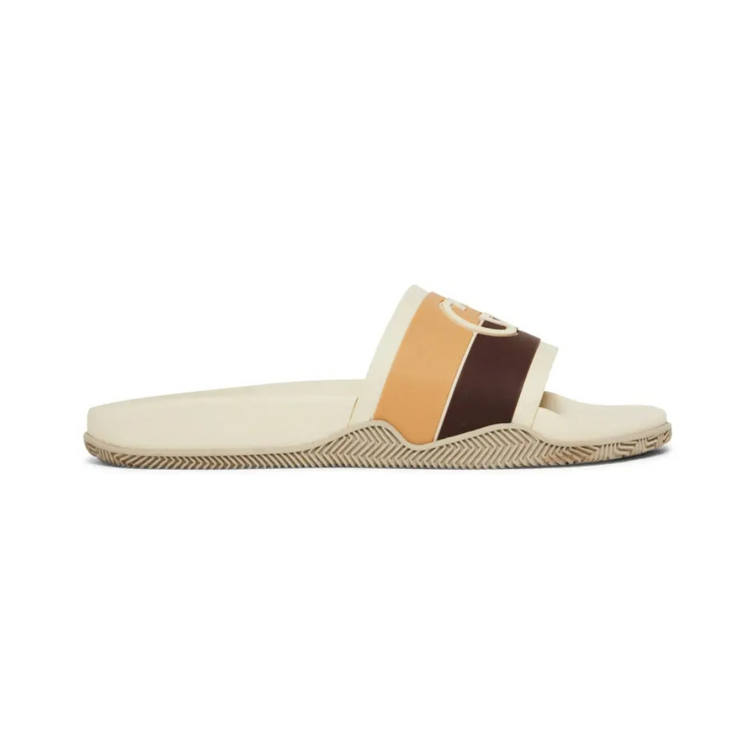 Gucci Slide Interlocking G Beige