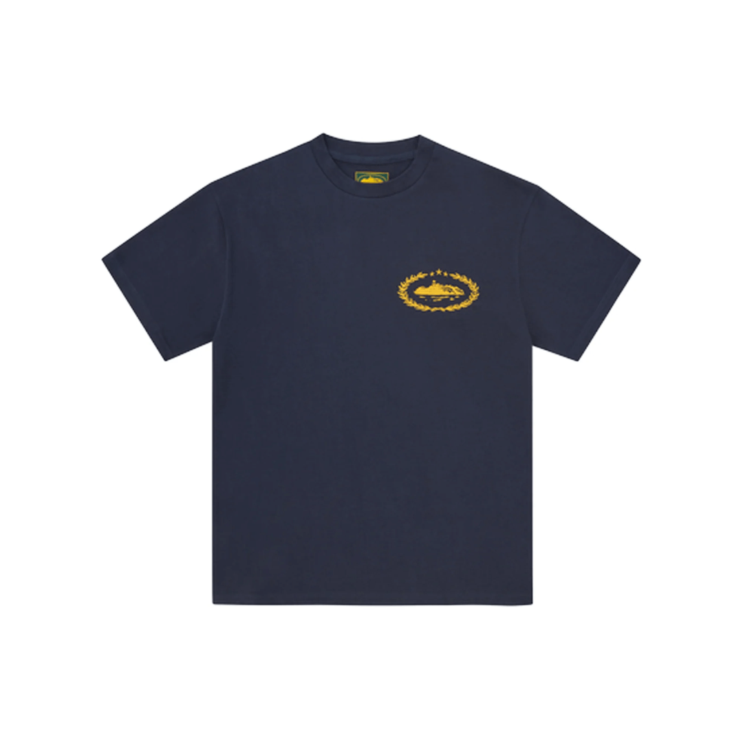 Corteiz Royale Heavyweight Tee (Navy)
