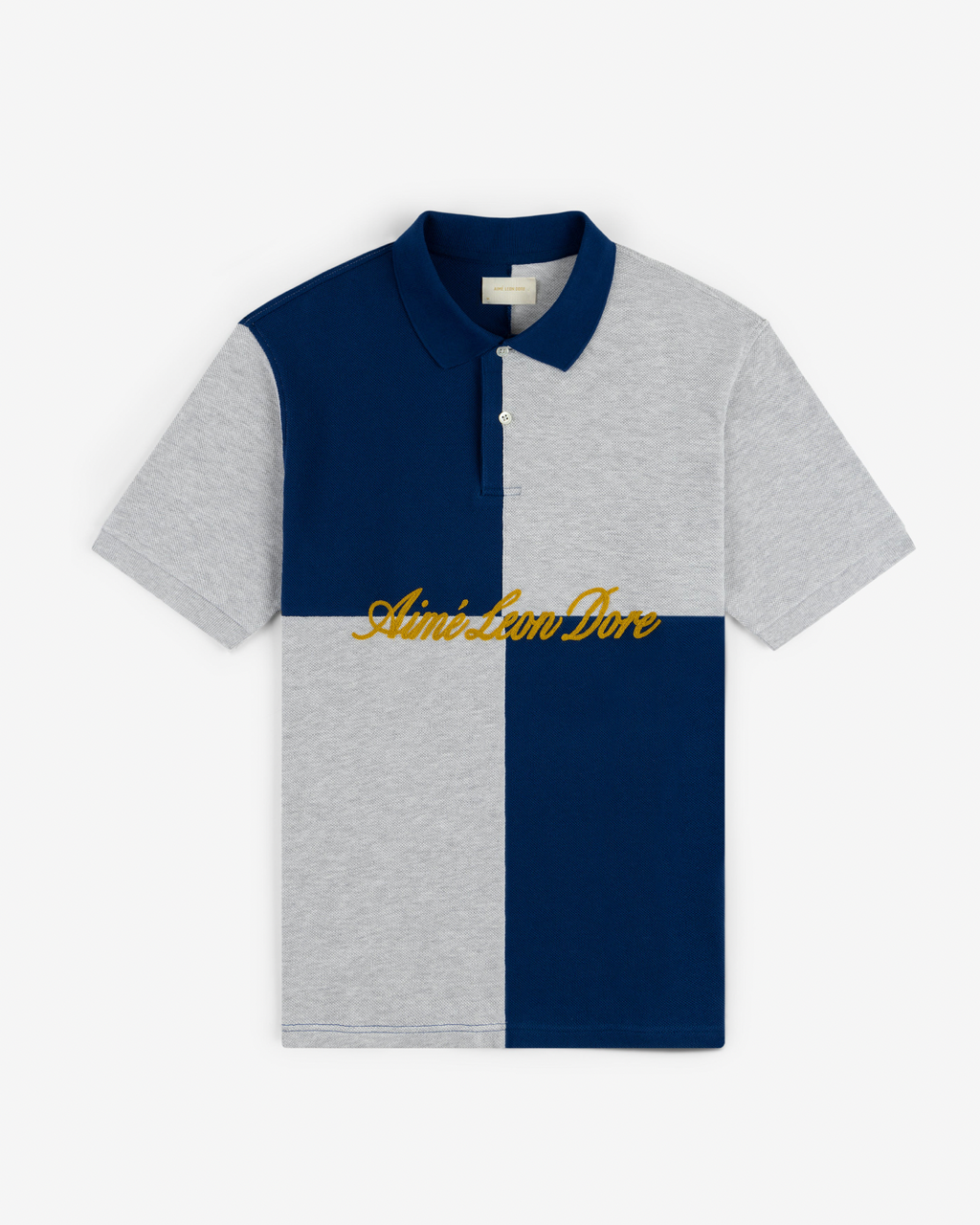 Aime Leon Dore Color Block Pique Polo